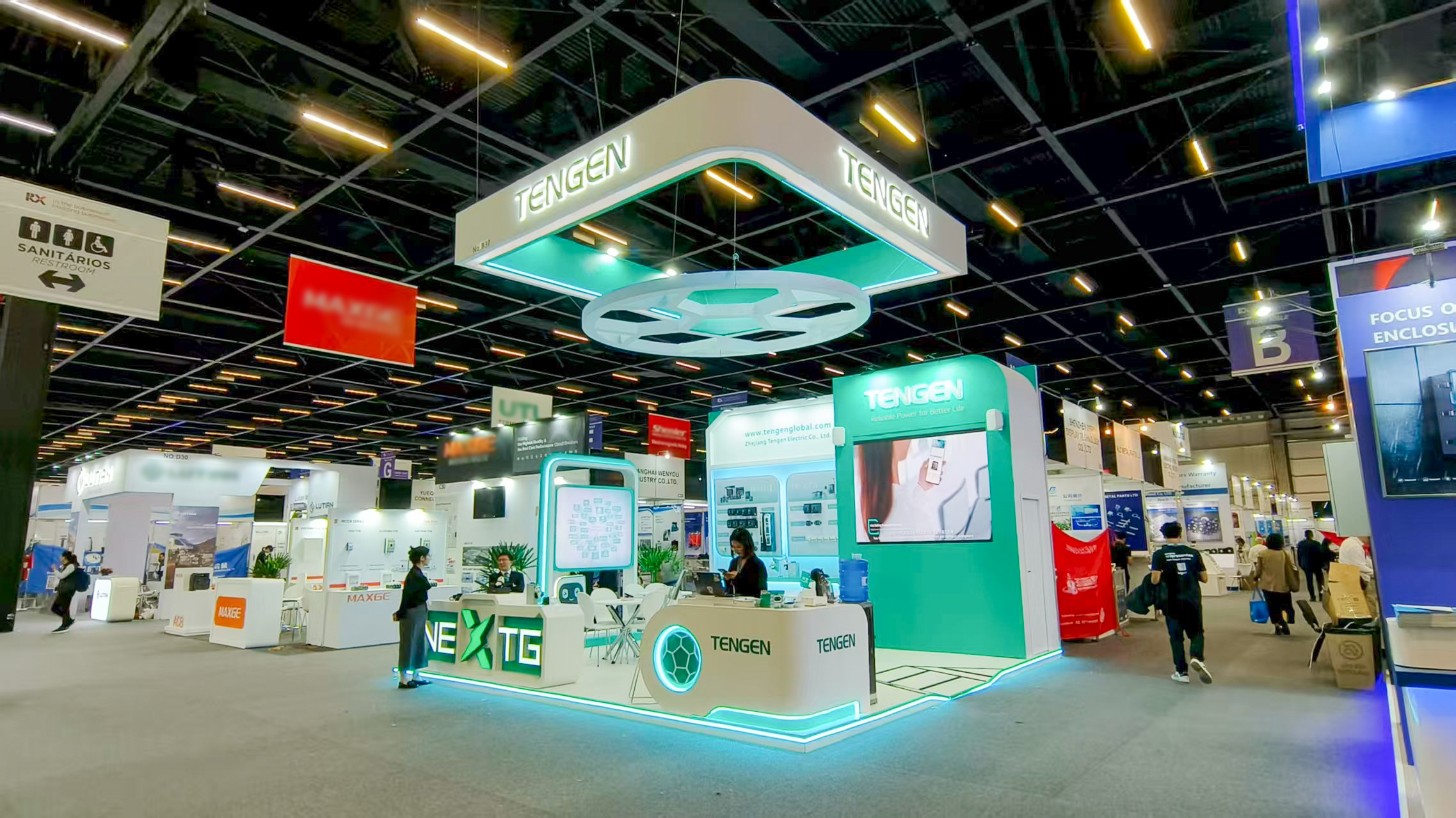 闪耀拉美丨南宫28app入口亮相FIEE巴西国际电力展